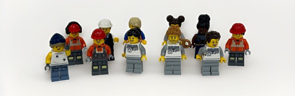 Lot Of Lego People Characters Minifigures
